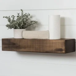 Decorative Wooden Wall Shelf Hanah Home