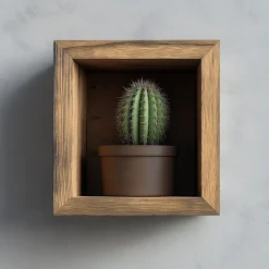Decorative Wooden Wall Shelf Hanah Home