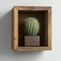 Decorative Wooden Wall Shelf Hanah Home