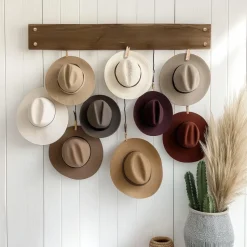Decorative Wooden Wall Shelf Hanah Home