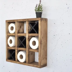 Decorative Wooden Wall Shelf Hanah Home