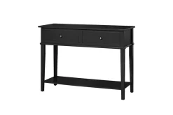 Dorel Home Apupöytä Franklin 104 cm Musta Dorel Home
