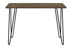 Dorel Home Kirjoituspöytä Owen 102 cm Pähkinänruskea/Musta Dorel Home