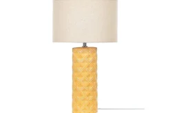 Dragonera Pöytävalaisin 49 cm E27 Keltainen/Beige
