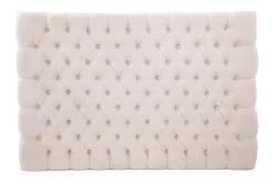 Drömvik Sängynpääty Celine 160 cm Sametti Beige