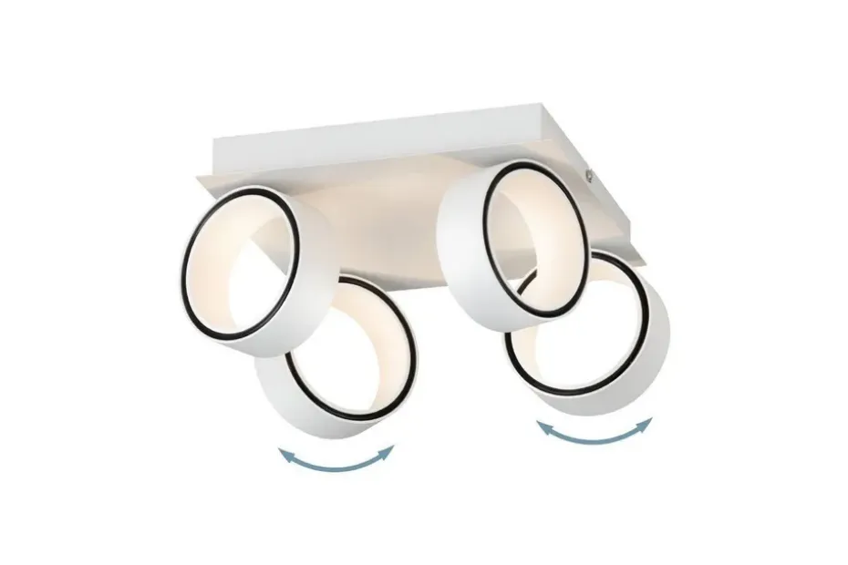 Eglo LED-spottilamppu Eglo Albariza Valkoinen 4 lamppua 4 lamppua