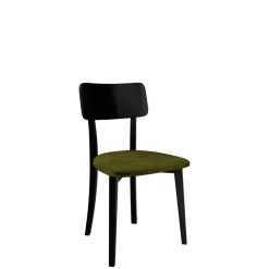 Esher ruokatuoli musta/vihreä