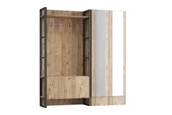 Eteiskalustepaketti Challinder 34x90 cm Tupla Oikea Luonnonväri