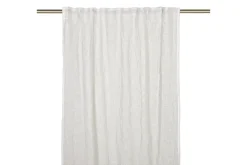 Fondaco Pitkä verho Caroline 2-pak 280 cm Luonnonvalkoinen Fondaco