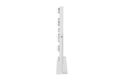 Glow Lille meikkipeili jalustalla 36,5 cm LED-valaistuksella Holywood peili Valkoinen