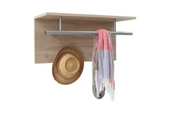 Hattuhylly Manny 72 cm Tammi