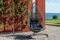 Hillerstorp Hillerstorp Droppen riippukeinu ulkokäyttöön 120x125 cm Musta-valkoinen
