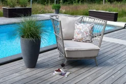 Hillerstorp Hillerstorp Jet Set lounge-nojatuoli Beige