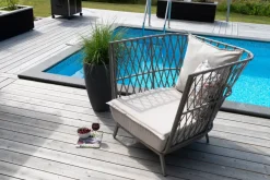 Hillerstorp Hillerstorp Jet Set lounge-nojatuoli Beige