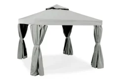 Hillerstorp Hillerstorp Luxor paviljonki 300x300 cm harmaa Hillerstorp