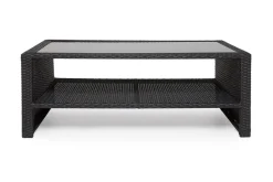 Hillerstorp Pöytä Wisconsin 110 cm Polyrottinki/Musta Hillerstorp