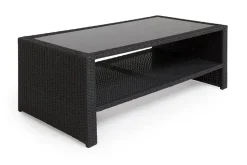 Hillerstorp Pöytä Wisconsin 110 cm Polyrottinki/Musta Hillerstorp