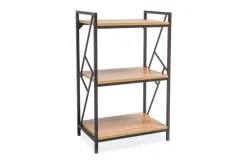 Hylly Corcega 60x40 cm Luonnonväri/Musta