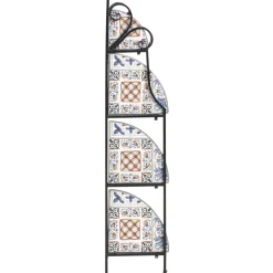 Hylly ulos Favara 43 cm Musta/monivärinen