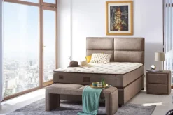 Joustinpatja 100x200 cm Valkoinen/Beige