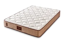 Joustinpatja 120x200 cm Valkoinen/Beige