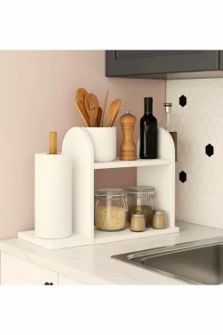 Keittiöhylly Hanah Home Peka Kitchen (45 x 36,8 x 17 cm) Valkoinen Valkoinen