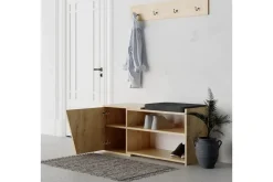 Kenkäkaappi Finones 104x37 cm Luonnonväri