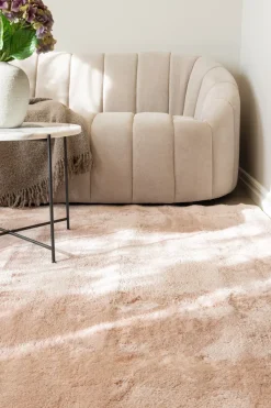 KM Home Cozy nukkamatto 160x230 cm suorakaide Rosa