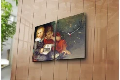 Koristeellinen Canvas Seinäkello (2 kpl)
