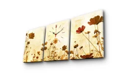 Koristeellinen Canvas Seinäkello (3 kpl)