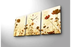 Koristeellinen Canvas Seinäkello (3 kpl)