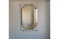 Koristepeili Amogha 60 cm Pronssi