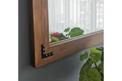 Koristepeili Kurvers 50 cm Pähkinä
