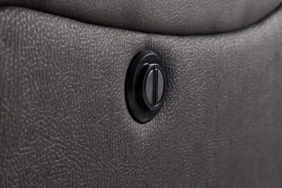 Kulmarecliner-sohva Comfort Living Singapore-recliner-sohva 3-istuttava keinonahka Musta