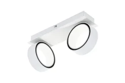 LED-spottilamppu Eglo Albariza Valkoinen 2 Lamppua 2 Lamppua