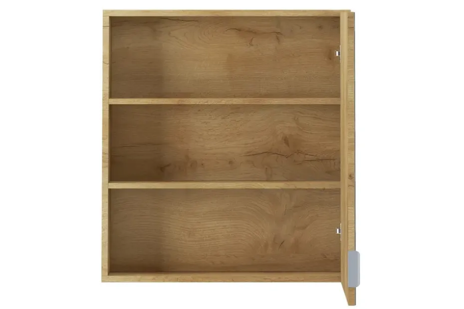 Loft24 Atlas Seinähylly Peilillä 60x65 cm Luonto