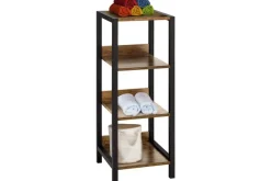Loft24 Hylly Canford 33 cm Ruskea/Musta
