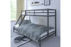 Loft24 Kerrossänky Alpi 280x142x143 cm, Harmaa 280x142x143 cm, Harmaa