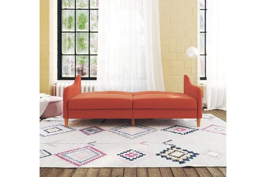 Loft24 2:n ist Vuodesohva Jasper Oranssi Dorel Home