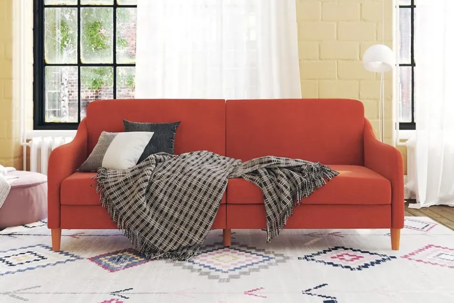 Loft24 2:n ist Vuodesohva Jasper Oranssi Dorel Home