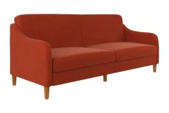 Loft24 2:n ist Vuodesohva Jasper Oranssi Dorel Home