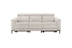 Loft24 Recliner-sohva ilman kulmaa Loft24 Lund recliner-sohva 3-istuttava Vit