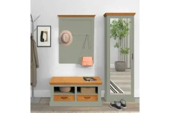 Loft24 Selma Kengätuoli 100 cm Vihreä