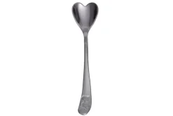 Lusikka Kosova 12-pak 11 cm Sydämenmuot Ruostumaton teräs Metallinen