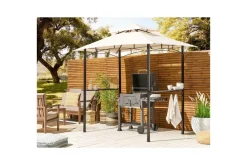 Lusthus Beliani Naro Beige/svart Beige||Black