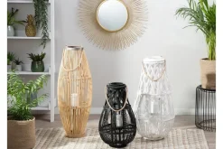 Lyhty Tahiti 32 cm Puu/Luonnonväri