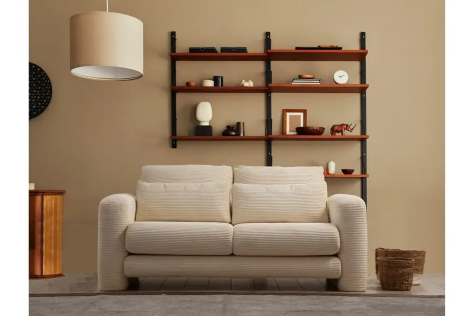 Makhan sohva 2-istuttava Beige