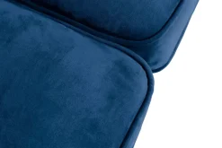 Manor House Chesterfield Lyx 2-istuttava pieni samettisohva – Syvä sohva 160 cm leveä