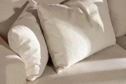 Menard 3-istuttava Syvä Manchestersohva Beige
