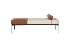 Naklund Lepotuoli 172 cm Ruskea/Beige/Musta